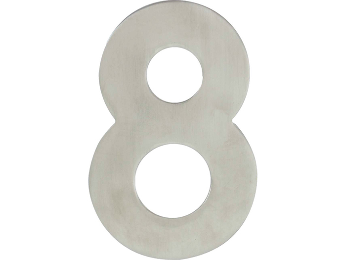 door-number-8-inox-12cm