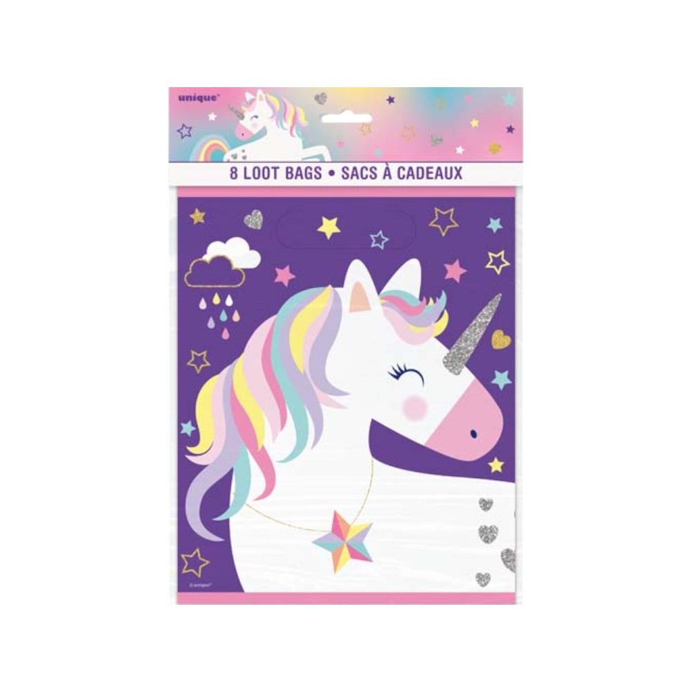 party-paper-loot-bags-goodie-bags-unicorn-set-of-8-pcs