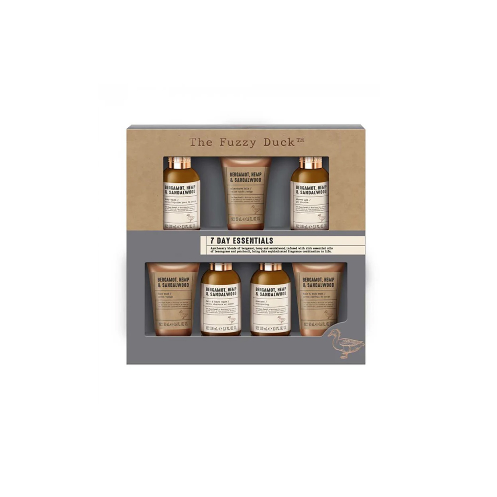 the-fuzzy-duck-bergamot-hemp-sandalwood-7-day-essentials-gift-set