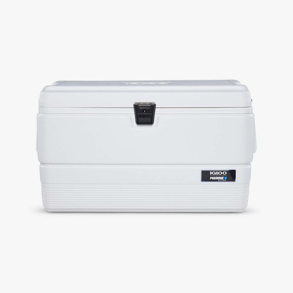 White igloo marine sales cooler