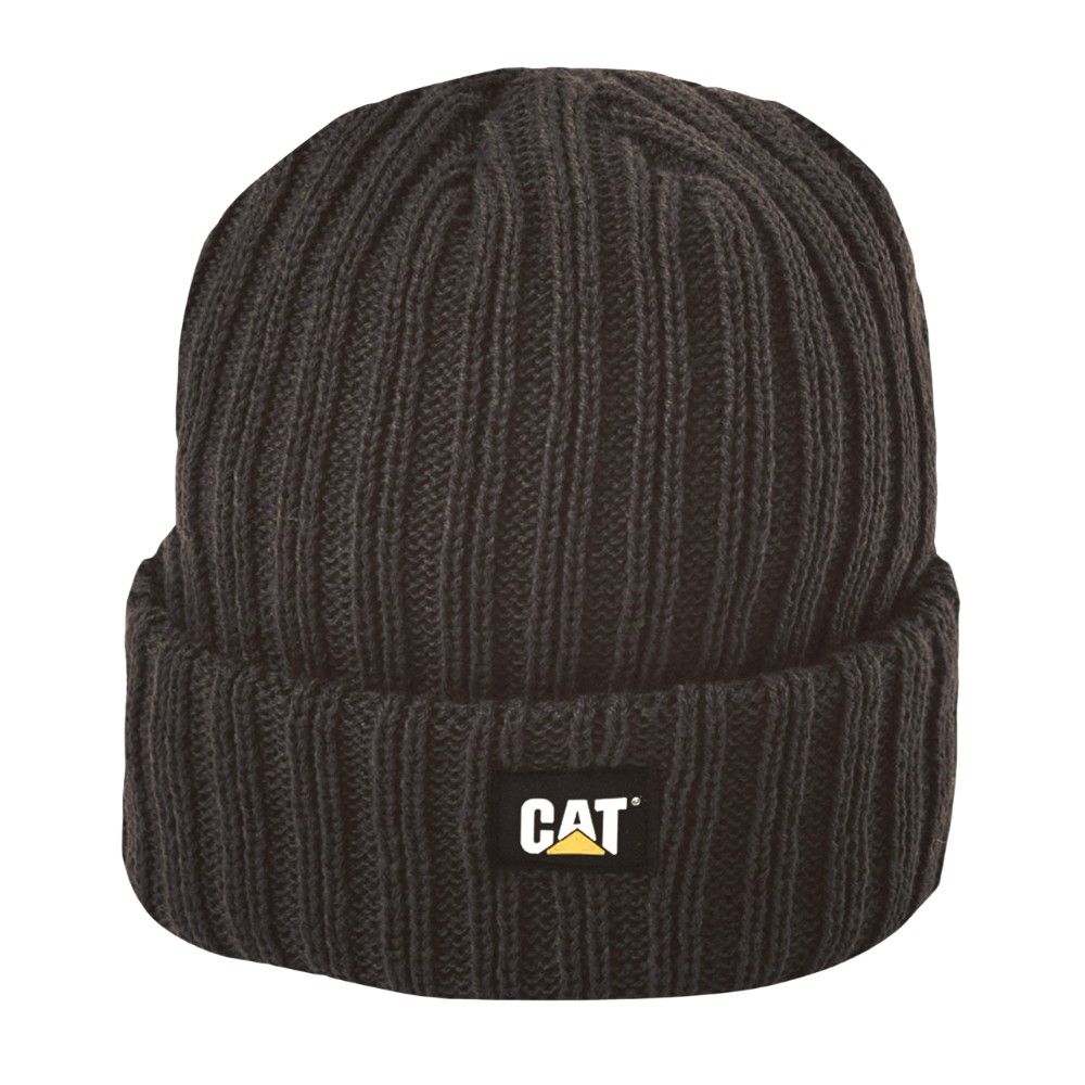 caterpillar-basic-beanie-black-cap