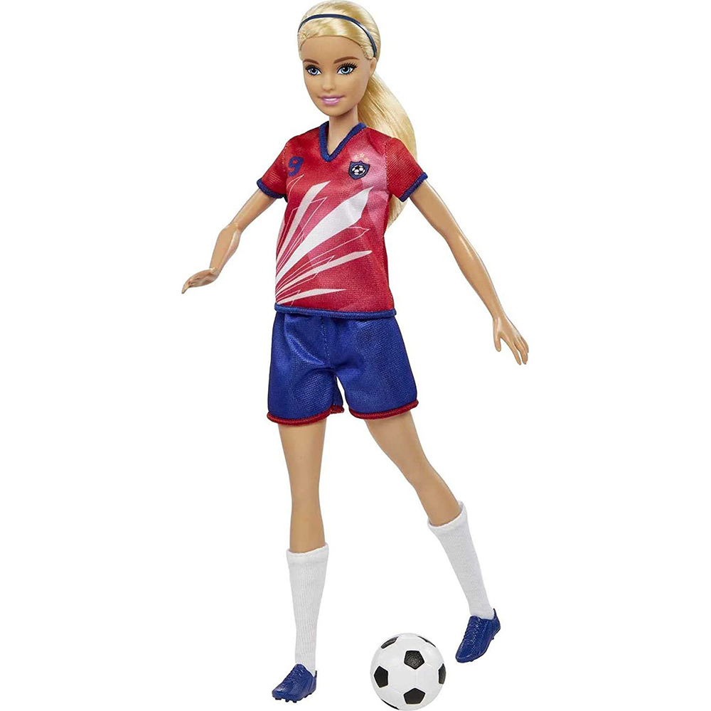 barbie-soccer-doll-red-#9-uniform