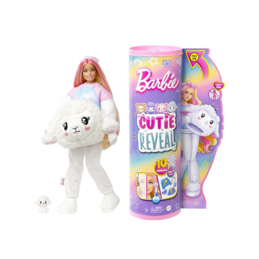 barbie-cutie-reveal-cozy-cute-tees-series-lamb-doll