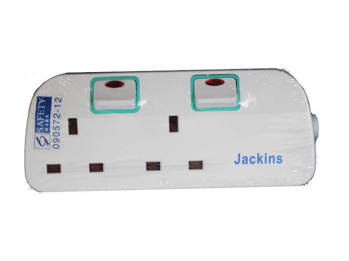 jackins-2-way-power-strip-with-on-and-off-switches-white