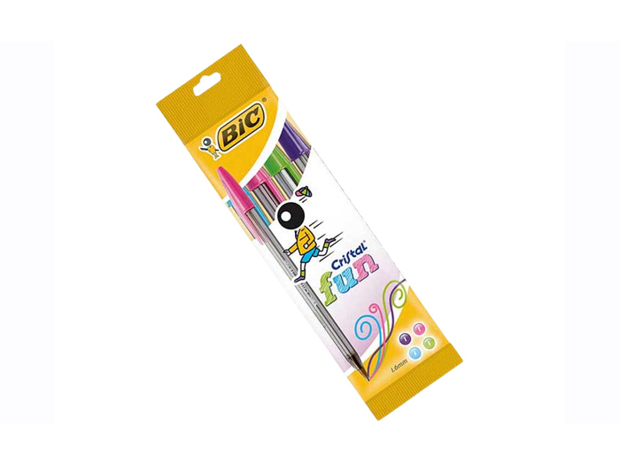 bic-cristal-fun-ball-point-pen-1-6-mm-set-of-4-pieces