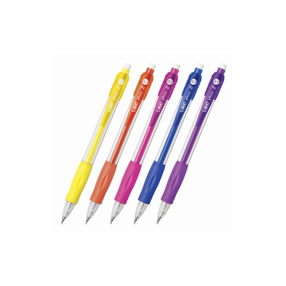 bic-velocity-mechanical-pencil-0-7-hb-5-assorted-colours
