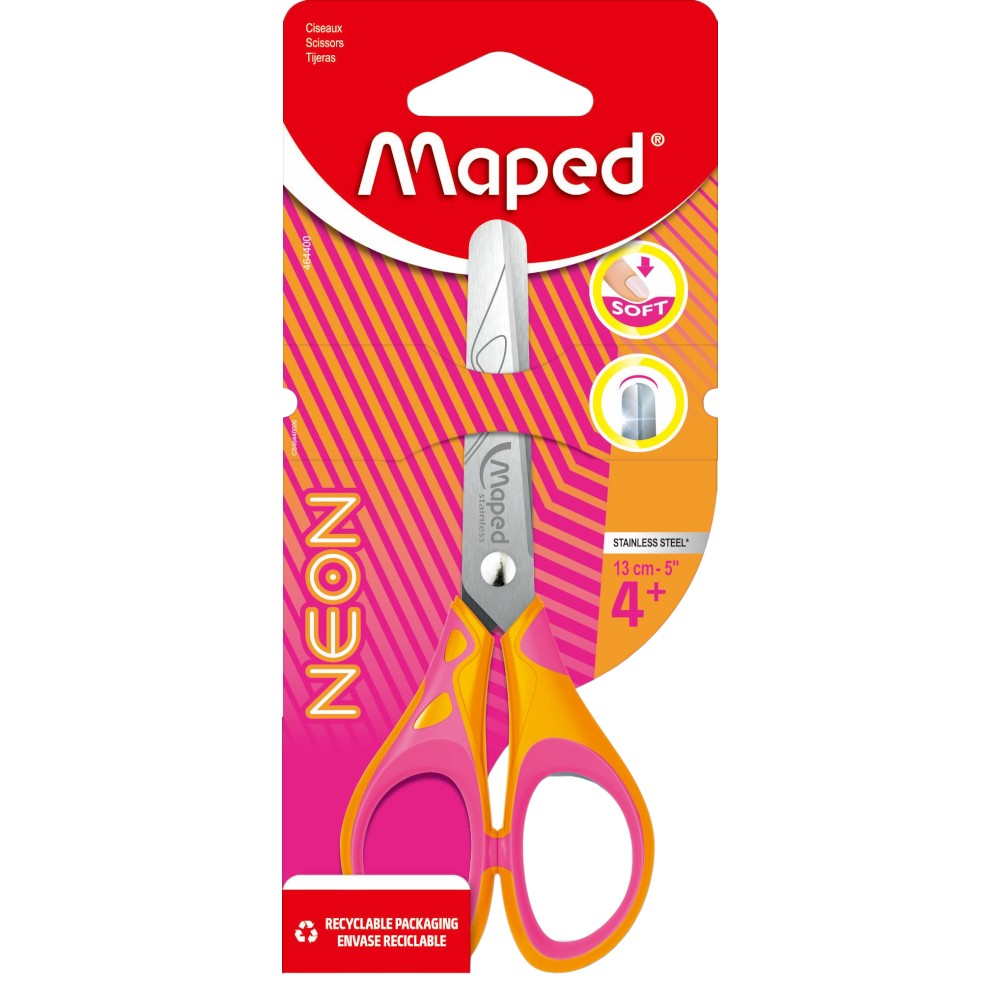 maped-scissors-essentials-pulse-soft-neon-13-cm-try-me