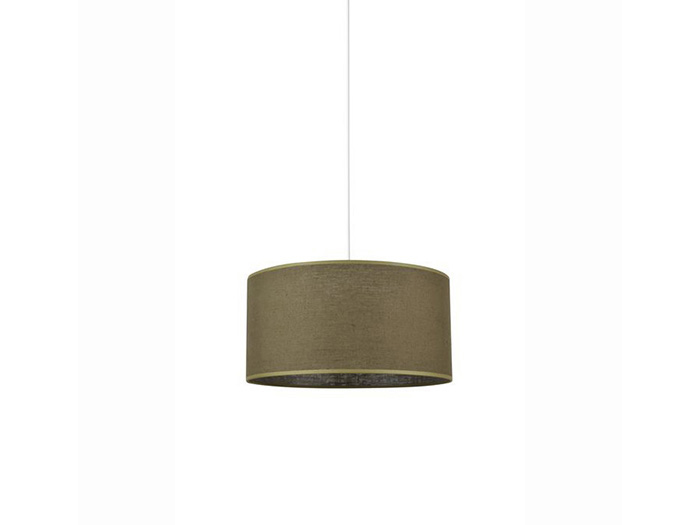 washed-linen-cylinder-hanging-pendent-light-in-khaki-green-38-cm