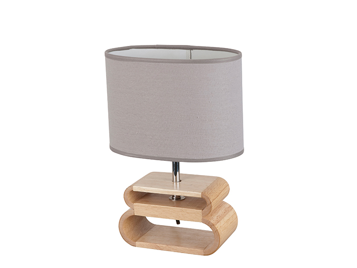 corep-oslo-table-lamp-with-wood-base-and-taupe-shade-e14