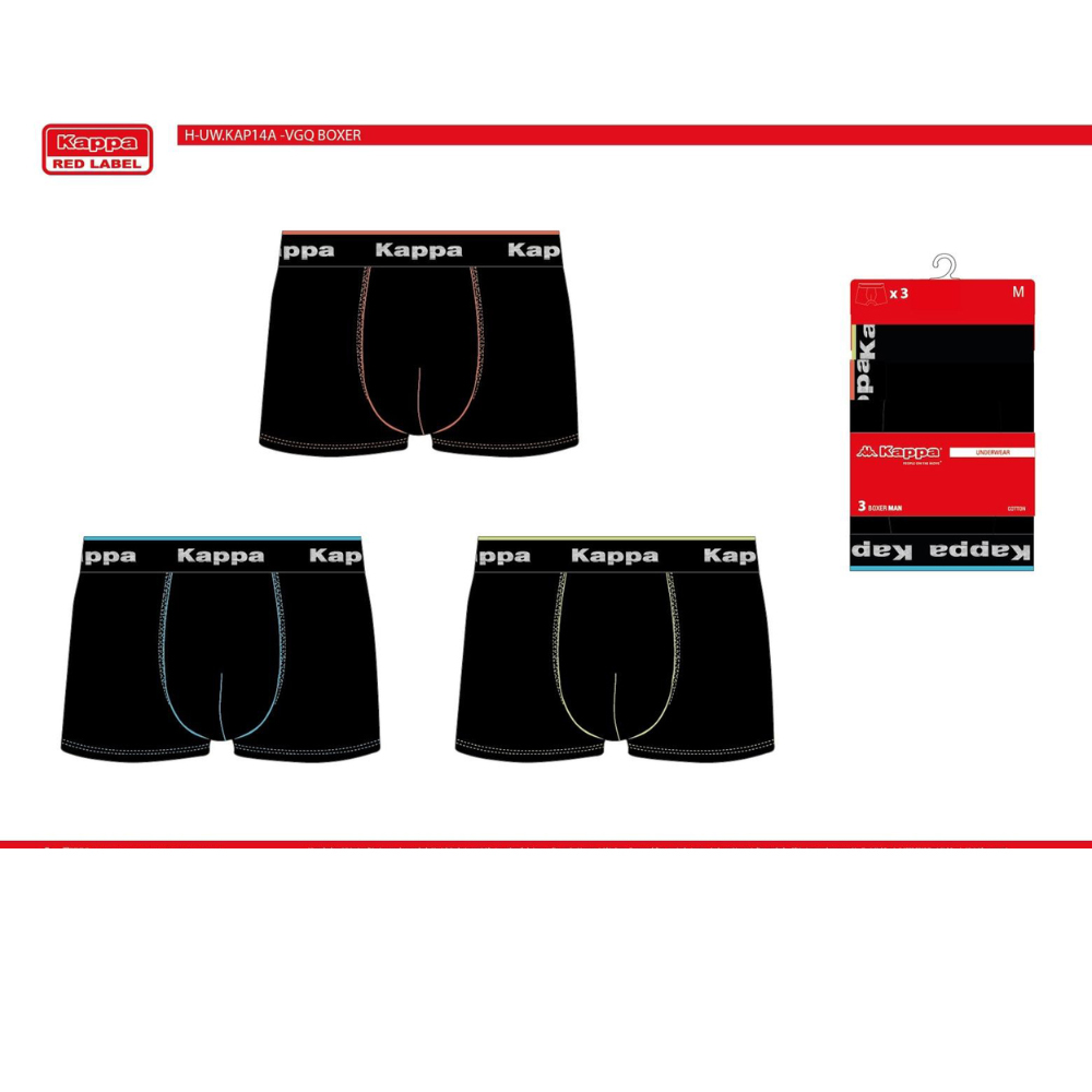 kappa-boxers-pack-of-3-pieces-black