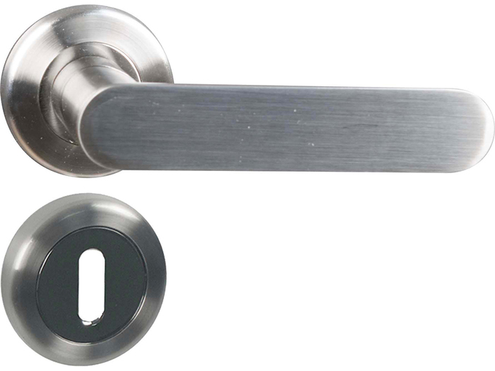 nickel-plated-door-handle-with-rose-and-escutcheon-651