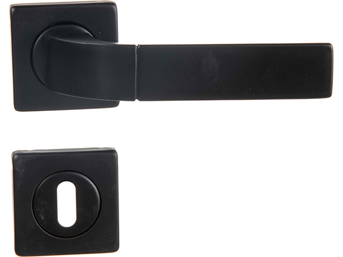 black-aluminium-door-handle-with-rose-and-escutcheon-125
