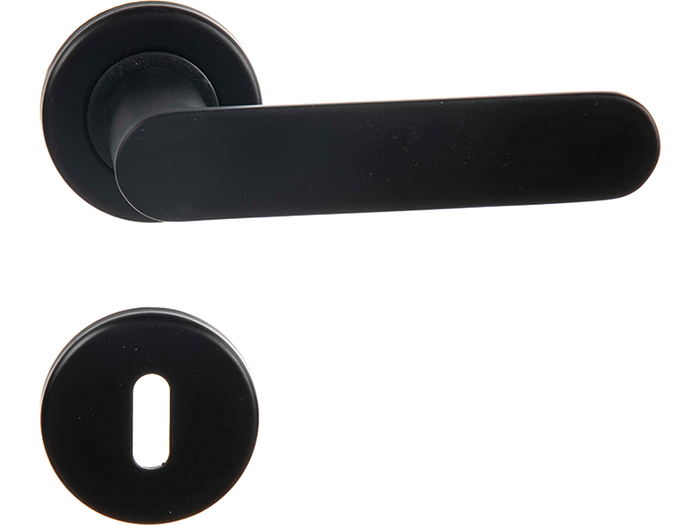 black-aluminium-door-handle-with-rose-and-escutcheon-126