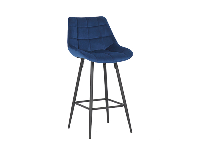 lorraine-flannel-fabric-bar-stool-with-metal-legs-dark-blue-95-5cm