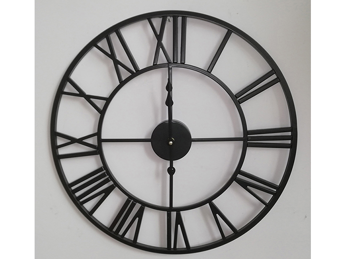 black-metal-modern-clock