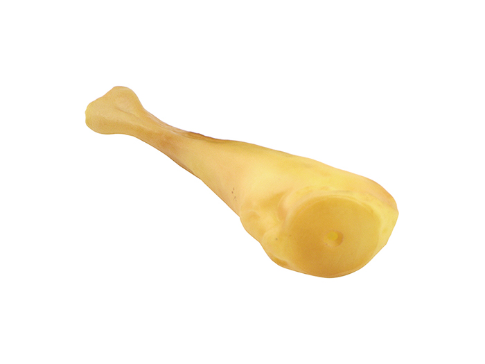 dog-toy-vinyl-squeaking-chicken-leg-17cm-x-7cm