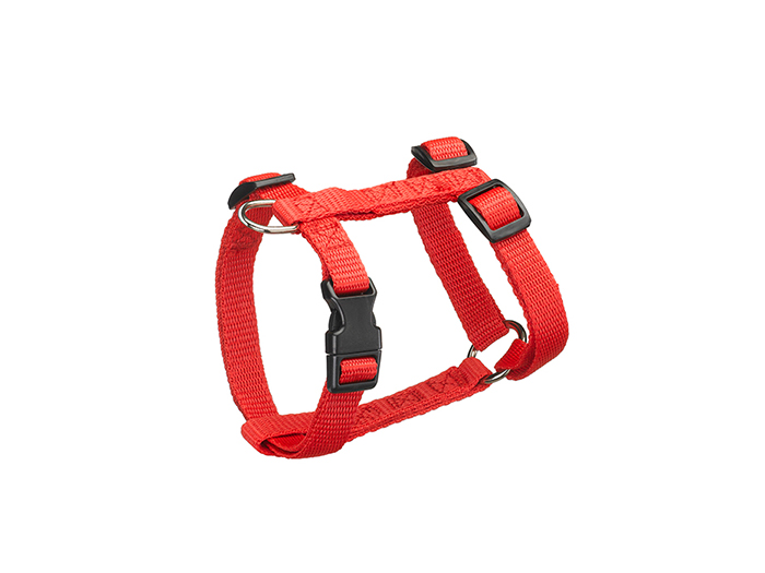 polyester-adjustable-harness-for-dogs-in-red-25-35-cm
