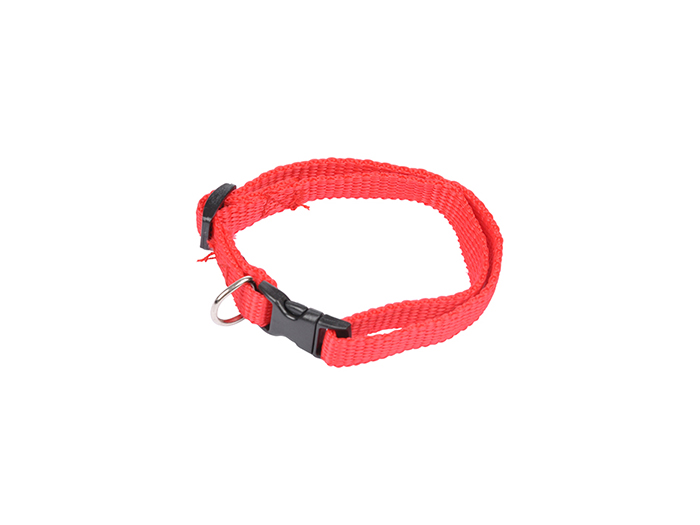 polyester-adjustable-collar-for-pets-red-25-35cm