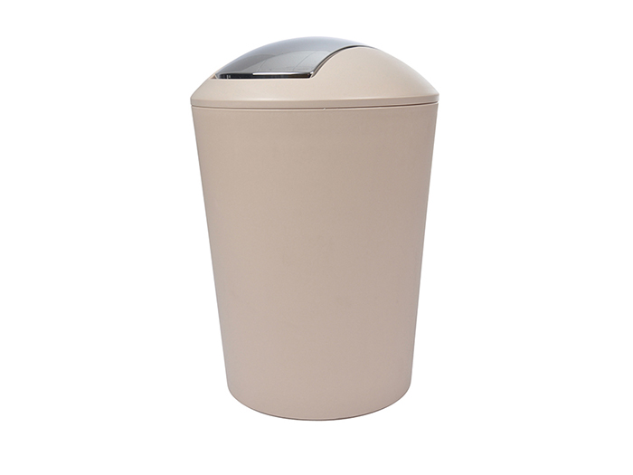 swing-top-plastic-bin-5-6l-taupe-19-7cm-x-28-5cm