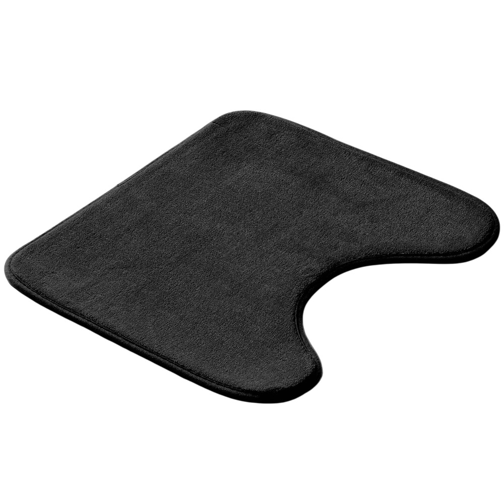 vitamine-sdb-plain-microfiber-u-shaped-toilet-mat-black-45-×-45-cm