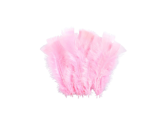 craft-making-feathers-pink-pack-of-35-pieces-17cm