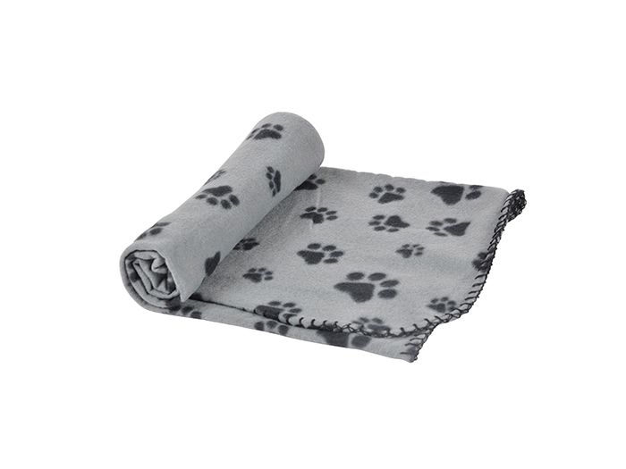paw-design-polyester-fleece-blanket-for-dogs-in-grey-100cm-x-70cm