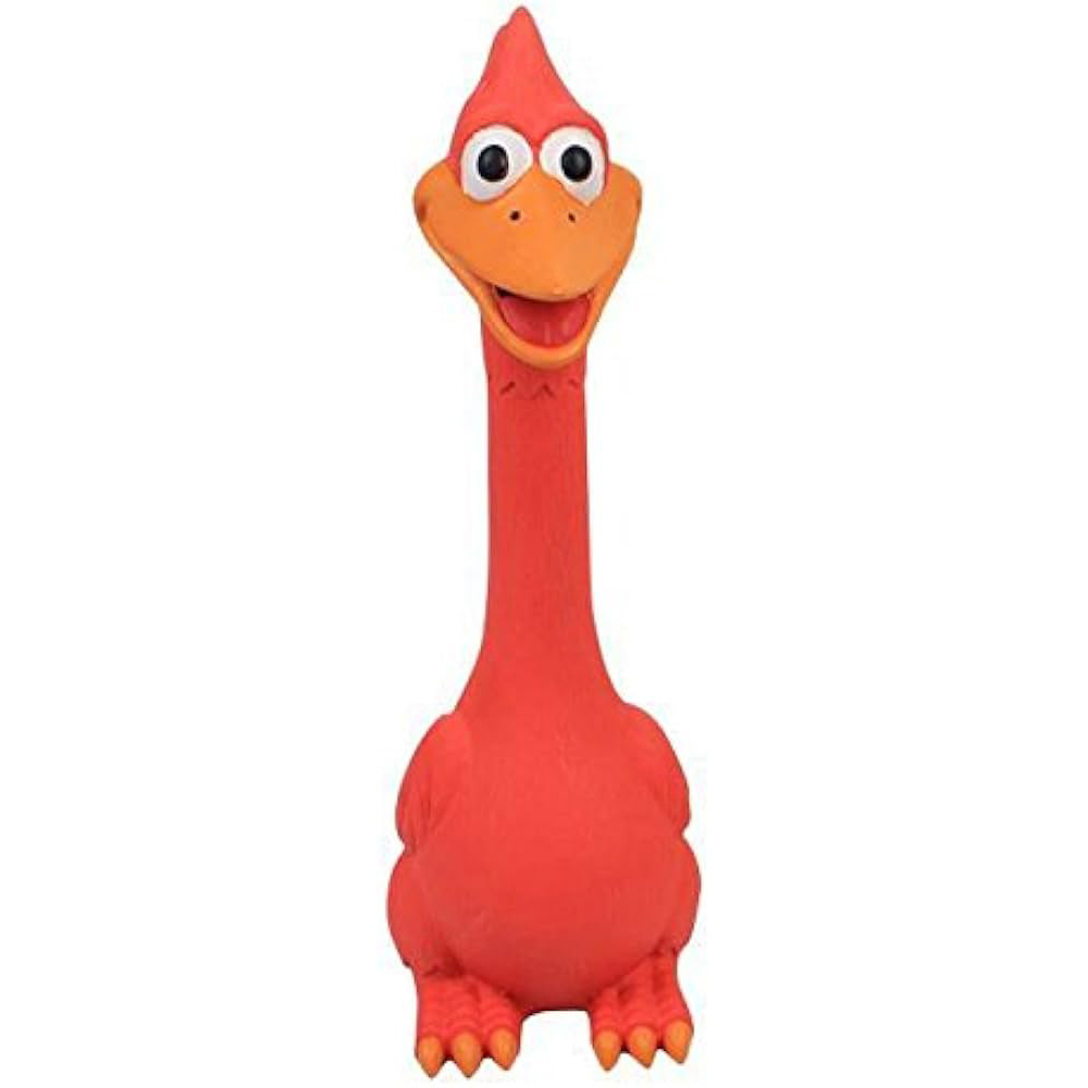 dinosaur-latex-dog-toy-red-20cm