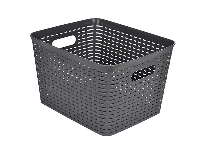 perforated-plastic-rattan-design-laundry-basket-in-grey-13l