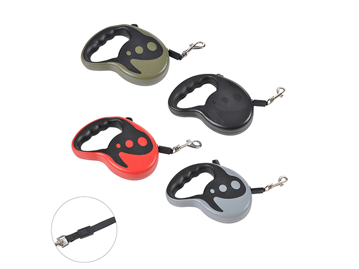 abs-retractable-plastic-leash-with-hook-3m-max-10kg-4-assorted-colours