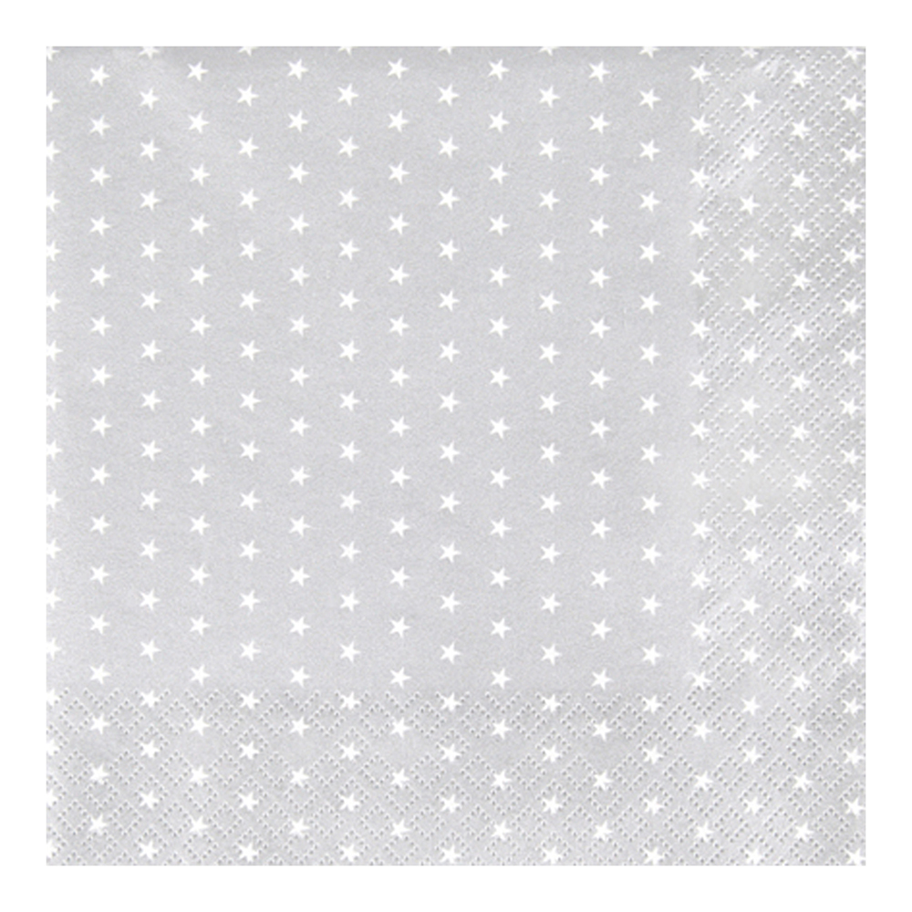 silver-star-napkins-33cm-pack-of-20-pieces