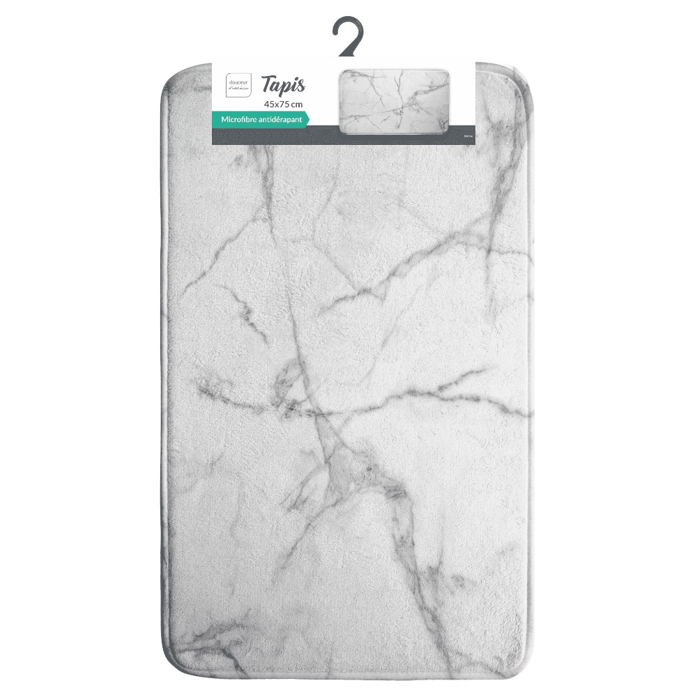 douceur-d’intérieur-marbre-microfibre-bath-mat-45-×-75-cm-white-and-grey