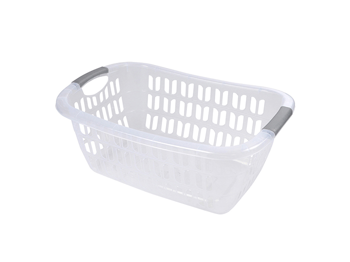 rectangular-perforated-laundry-basket-with-handles-transparent-25l