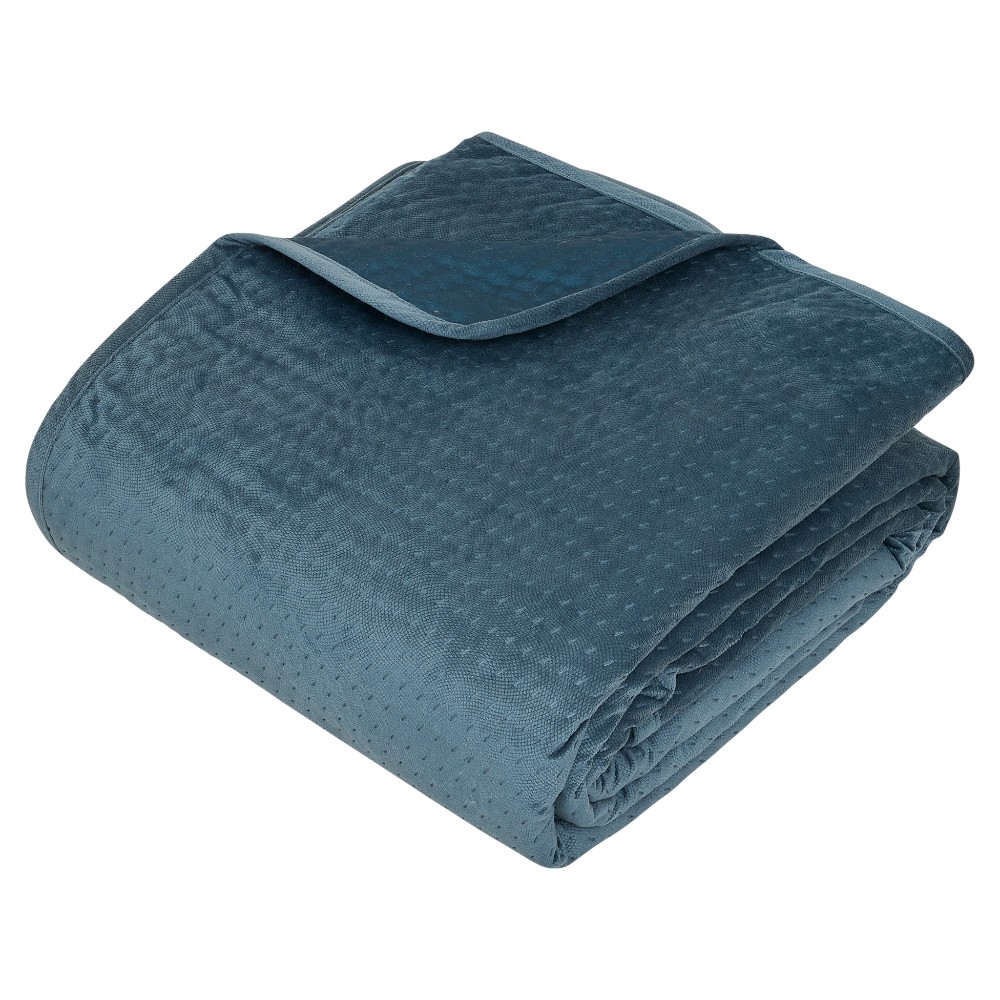 bedspread-lilou-aegean-blue-260-cm-x-240-cm