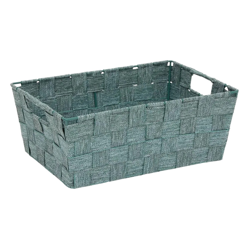 5five-storage-basket-lise-beveled-green-28-cm-x-20-cm-x-11-cm