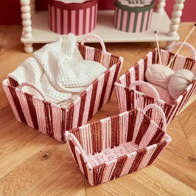 atmosphera-storage-box-cheri-rectangular-basket-paper-iron-medium