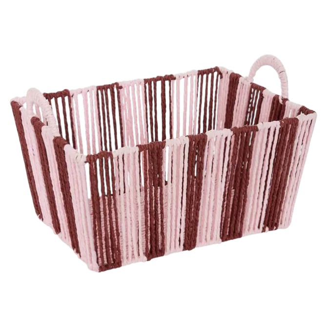 atmosphera-storage-box-cheri-rectangular-basket-paper-iron-large