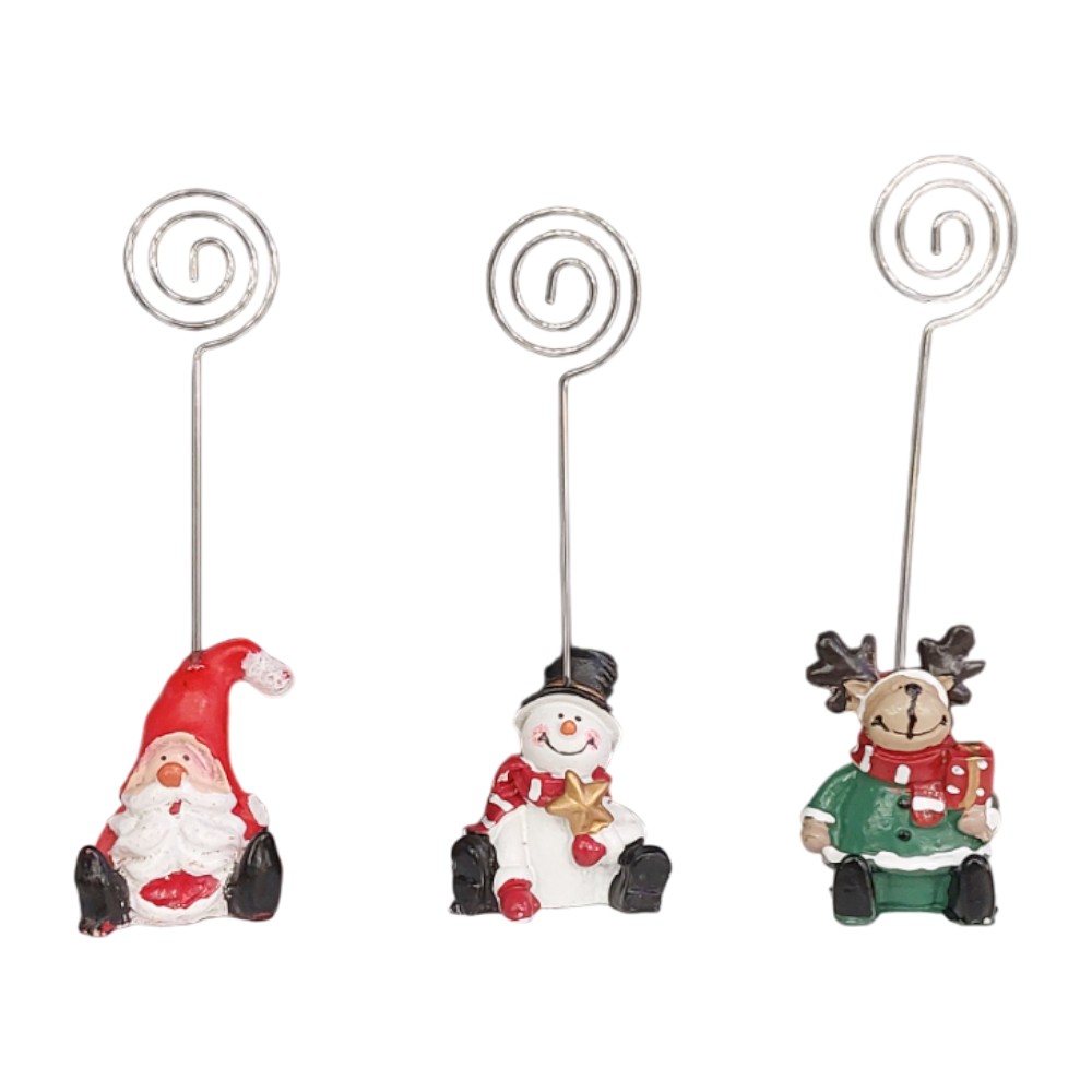 atmosphera-christmas-place-cards-name-holders-polyresin-3-assorted-designs