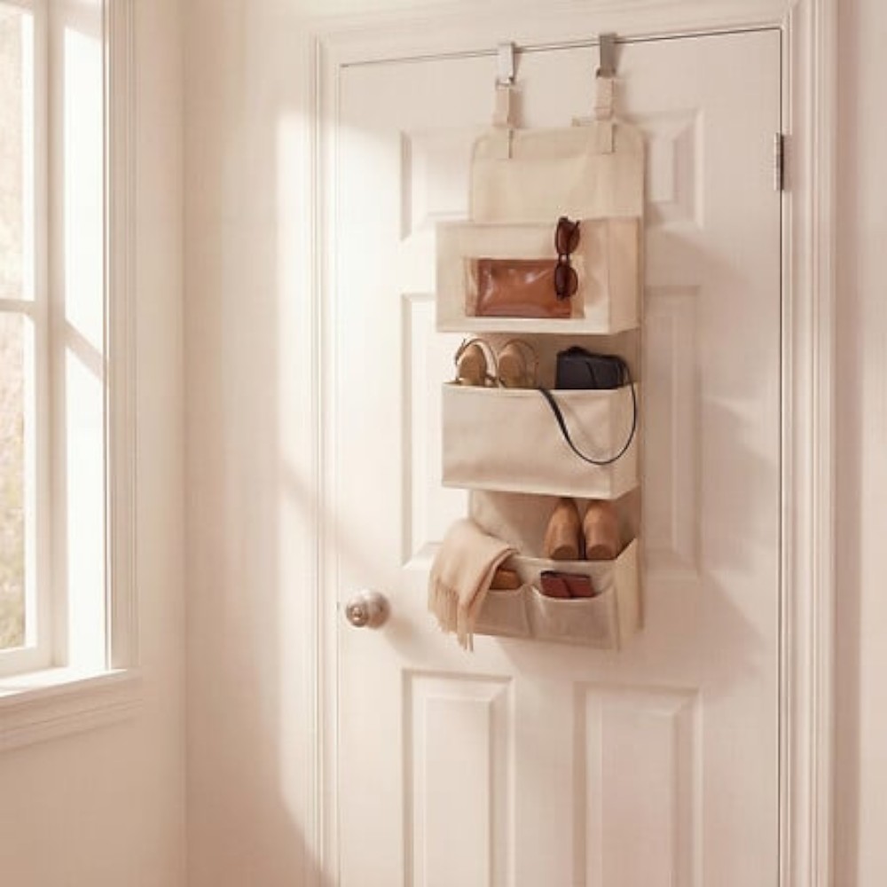5five-dressy-3-tier-over-door-storage-organiser-beige-88-cm