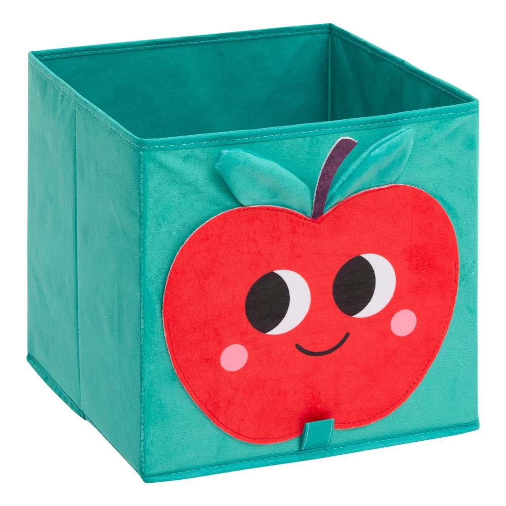 atmosphera-kids-chacha-green-storage-box-with-apple-design