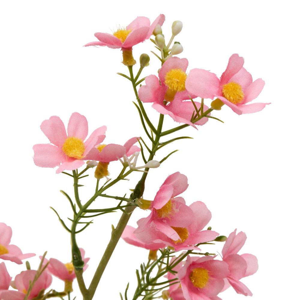 atmosphera-artificial-flower-cosmos-phoebe-with-stem-63-cm-4-assorted-colours