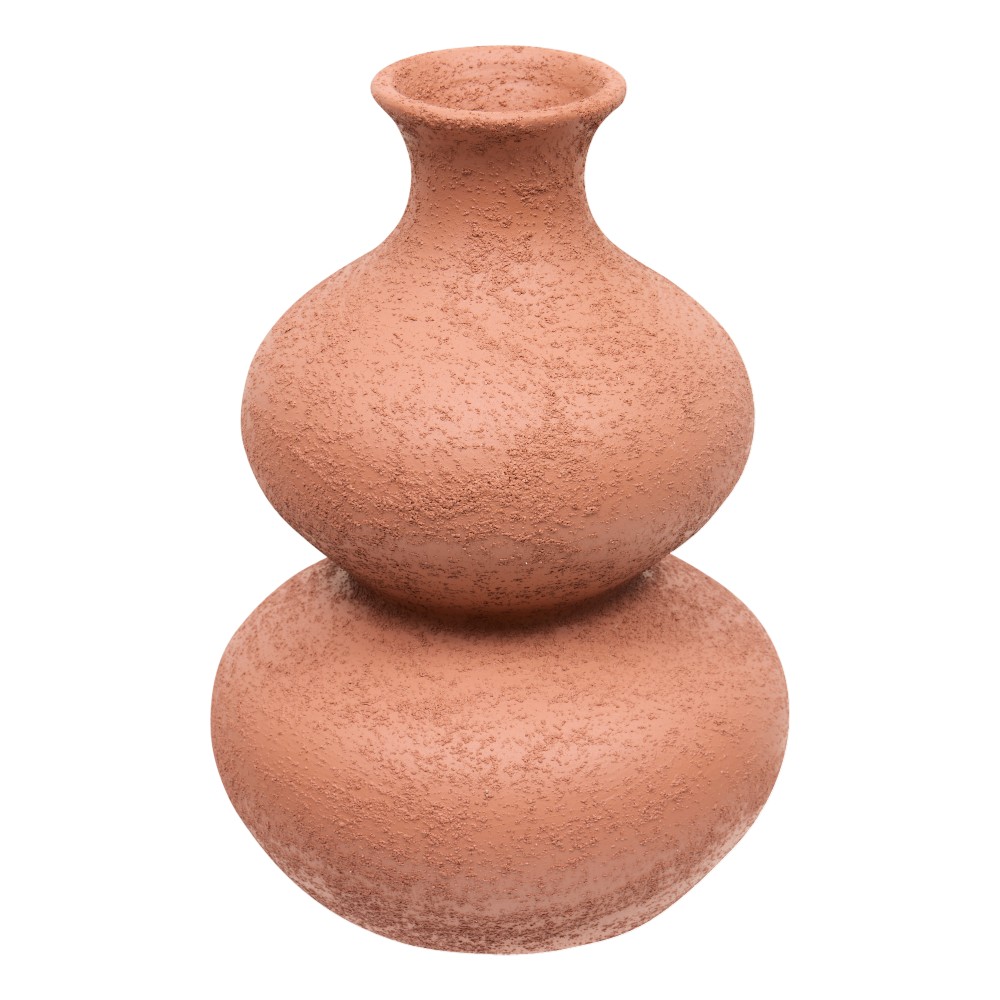 atmosphera-vase-dolomite-ezia-h-23-5-cm-brown