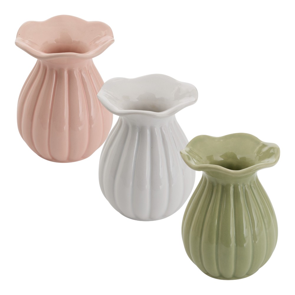 atmosphera-vase-ceramic-singleflower-h-11-8-cm-3-assorted-colours