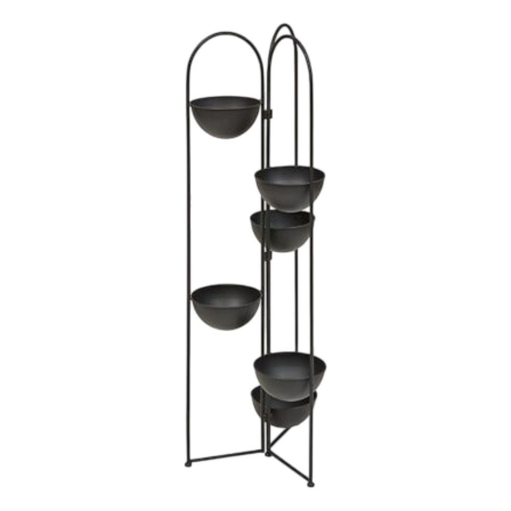 the-palm-resort-6-tier-plant-stand-black-124-cm
