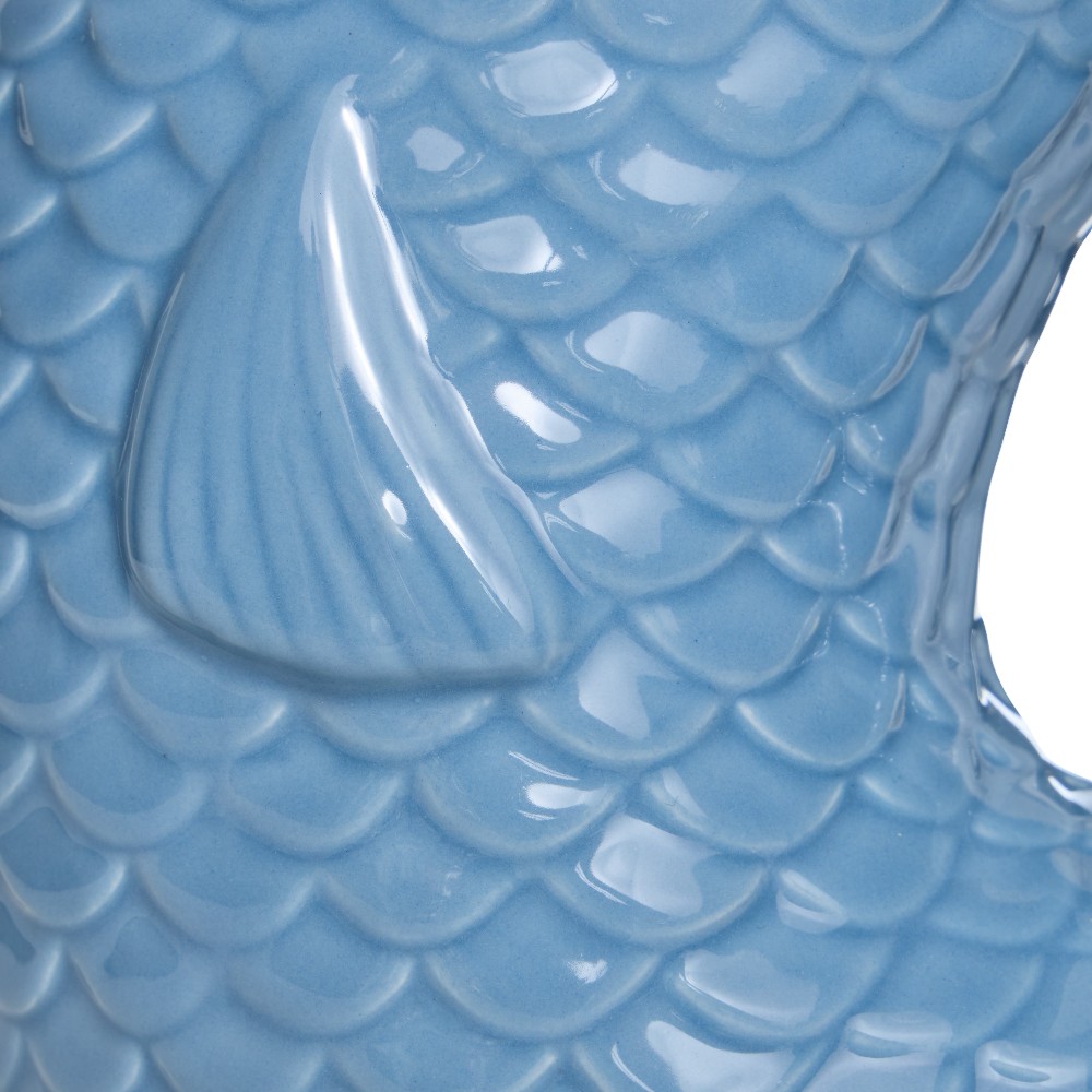 atmosphera-vase-ceramic-ocea-fish-h-25-cm-2-assorted-colours