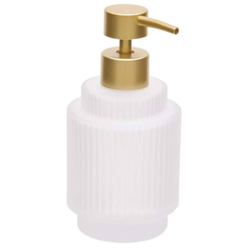 solis-ribbed-glass-soap-dispenser-clear-300ml
