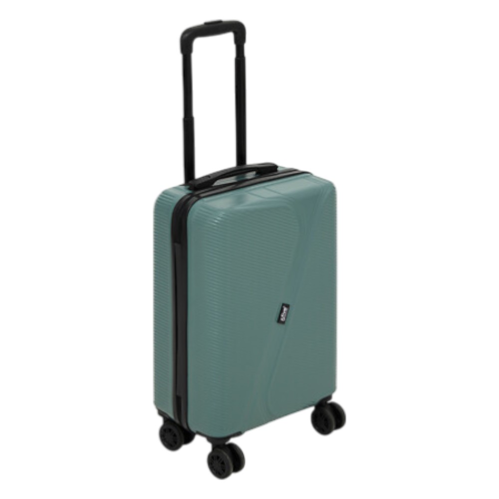 5five-hard-shell-luggagesuitcase-with-8-wheels-in-green-35-x-20-x-55-cm