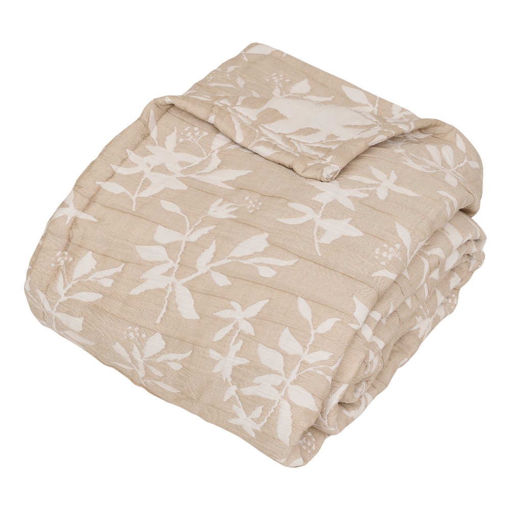 atmosphera-bedspread-nuvia-flower-beige-linen-240-cm-x-260-cm