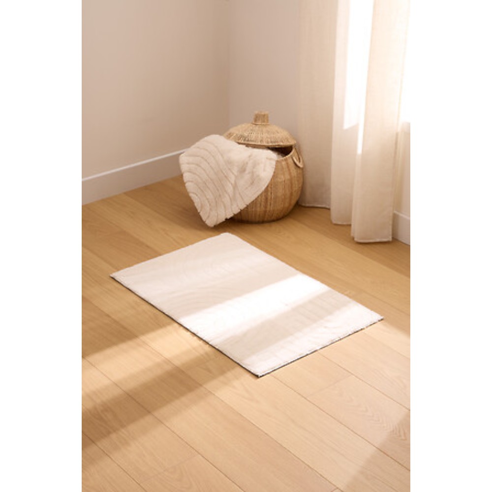 arka-faux-fur-rug-60-x-90-cm-ivory