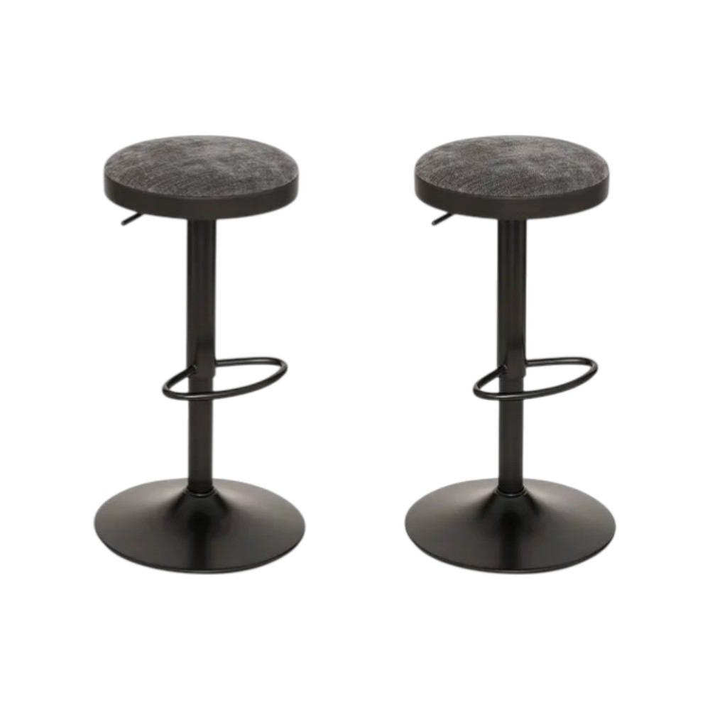 atmosphera-bar-stool-set-of-2-pcs-ilsa-metal-pp-seat-blackgrey-h-76-cm