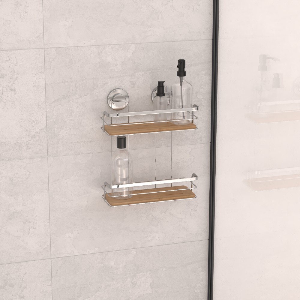 5five-2-level-servitor-suction-rectangular-shower-2-shelves-venterra